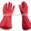 Class 0 Low Voltage 1KV Long Electric Worker Safety Hand Protection Latex Rubber Insulating Gloves