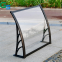 Plastic Bracket Clear Polycarbonate Solid Sheet Awning for Window