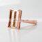 Safety Butterfly Razor Rose Gold High Quality Metal Double Edged Twin Blade Personal Care &gift Customized Classical 10sets