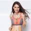 Women Zipper Push Up Sports Bras  Running Vest Gym Workout Running Tops Sportswear Yoga Sport Top