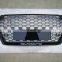 For audi a4 change RS4  gloss black front car grille