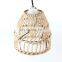 Handmade Pendant lamp lighting restaurant decoration rattan lampshade hanging modern pendant light