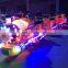 Electric train sets for kids park trackless train kiddie ride for sale