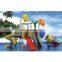 Wholesale high quality kids outdoor playground equipment water park slides