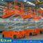Self-propelled hydraulic lift platform, mobile scissor lift