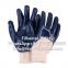 Heavy Duty Knit Wrist Cotton Jersey Liner Nitrile Fully/Half Coated Work Gloves