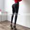 New MOQ 1 Women Soft Sport Wear Scrunch Butt Lift Seamless Leggings Custom Ribbed Push Up Booty Workout Gym Fitness Yoga Tights