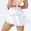 Summer New Tennis Yoga Sports Mini Skirt With Side Pocket Shorts Skirt Women Gym Outdoor Running Golf Fitness Wear Clothes