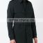 OEM celebrity fashion mens black winter trench coat