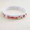 Promotional High Quality Christmas Silicon Wrist Band Custom Printing Cartoon Silicone Bracelet