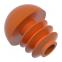 Fence Post Hemispherical Round Plastic Pipe Ball End Cap