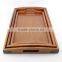 Eco-Friendly Feature and Storage Trays Type wooden tea food serving tray