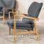 RCH-4194 Upholstered exquisite sofa chairs wooden frame tub chair