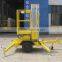 2015 Hot Sale Manual Electric Aluminum Man Lift For Sale