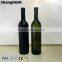 780ml Black Matte Glass Wine Bottle With Cork 26oz Wine Bottle