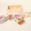 Wooden puzzle toys with box for kids