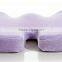 PU Moulded Coccyx Orthopedic Memory Foam Seat Cushion, car seat cushions, plain velour cover, different color available