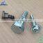 The steps of flange screws pa