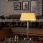 E27 lamp cap stainless steel desk light for hotel stand table headboard lighting