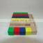 Preschool Educational Teaching Aids Wooden Toy 25pcs Cubes With Tray Education Sets