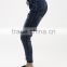 Latest New Arrival Rosie Jeans Classic Ladies Low Waist Medium Light Blue Denim Stretch Skinny Jeans