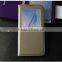 Stand Case Cover Genuine Leather Case Cover with Fold Stand and Window View Case and Folio Case Flip Cover for Samsung