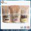 Free-standing Round Hook Kraft Paper Bag With Window