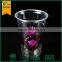450ml plastic cup for beverage,14oz plastic cup with lid, pet clear plastic cup with lid