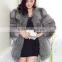 2016 popular real fox fur coat with many colors