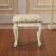 White-blue Dressing Room Stool Fashion Stool