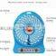 plastic air battery power portable cooling travel handheld usb small mini rechargeable fan