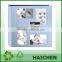 Collage Frame Embossed "Baby" Sewn Leatherette Cover Photo Album