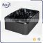Simple style high quality freestanding bathtub,4 person indoor hot tub