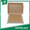 WHITE CORRUGATED PAPER SHIPPING BOXES WITH CUSTOM PRINT
