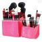 Black Faux Crocodile Skin Beauty Essential Cosmetic Brush Container