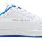 Lace up white skate board shoes