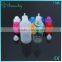 Beauchy new 0.6oz color pe sports bottle pe water bottle pen shape pe e liquid bottle 15ml