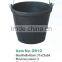 recycled rubber pails,10L rubber bucket with handle,Feed bucket
