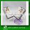 2014 fashion metal automatic cigarette case with refillable flame lighter