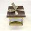 Kaaba shape wooden gift box with ribbon tie/candy box for sale