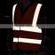 100% polyester high-vis EN 471 Class 2 reflective material reflective fabric tape