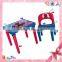 2015 Hot Sale Promotional Kids Plastic Chairs And Tables Plastic Folding Table and Chair