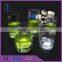 Trust wholesale custom Glassware manufacturer clear white led whisky glass cup Machine made