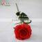 luxury artificial plastic big red rose for festival