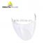 Clear polycarbonate injected visor short circle electric Arc protection faceshield goggle