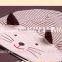 100% cotton cute baby hat 3D cat baby beanie hat