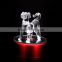 The 12 Chinese zodiac crystal dog wholesales figurine furniture
