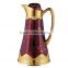 1 L wholesale double wall glass liner arabian tea pot/coffee thermos/vaccum flask for hotel TP011