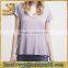 fancy high quality cheap plain v neck t shirts,v neck t shirt wholesale for women t shirts