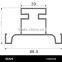 Extruded aluminium profiles kitchen profile handless profile GL026 &GL027